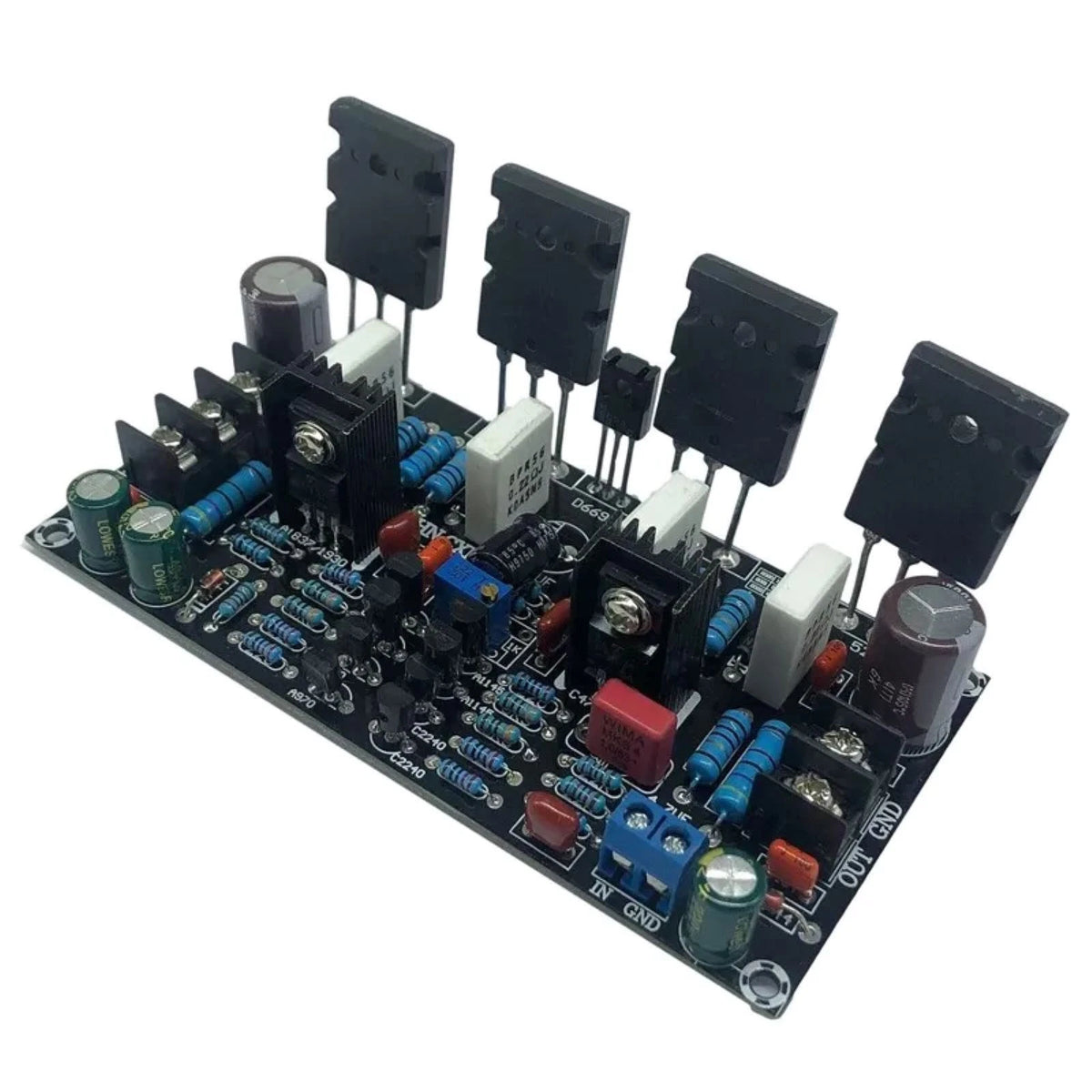 Mono Power Amplifier Board 200W 1943+5200 High After Tube Board Module