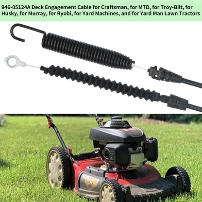 946-05124A, 946-05124 Mower Deck Engage Cable For MTD 13AN77XSA93 T110 2023
