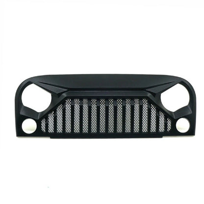 Plastic Hood& Front Air Inlet Grille Cover For Jeep Wrangler Rubicon 1:10RC Car