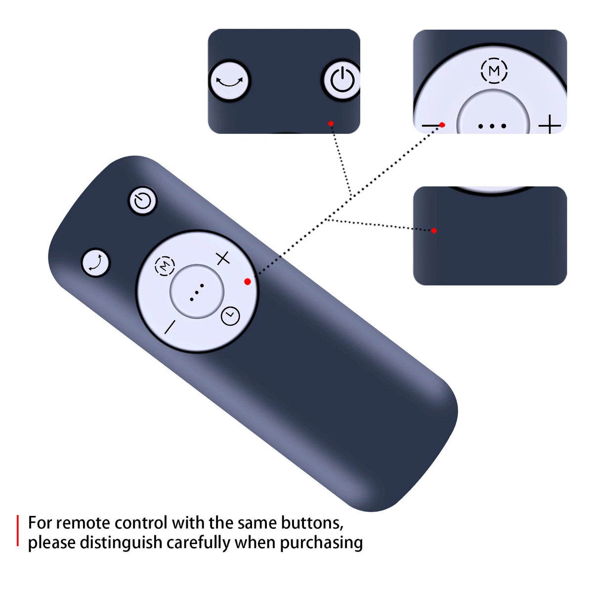 Remote Control For Pelonis Space Heater PHF15RSAPH23,Tower Fan AMS150F-MD