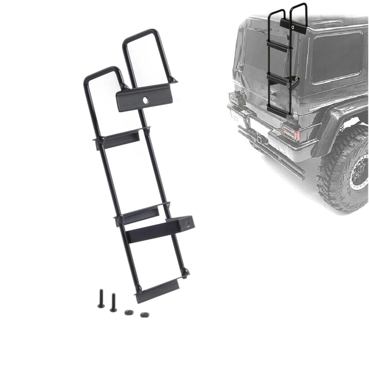 Steel Dump Ladder Stairs with Screws & Nuts for Tamiya Tractor Truck 1/14 RC Car