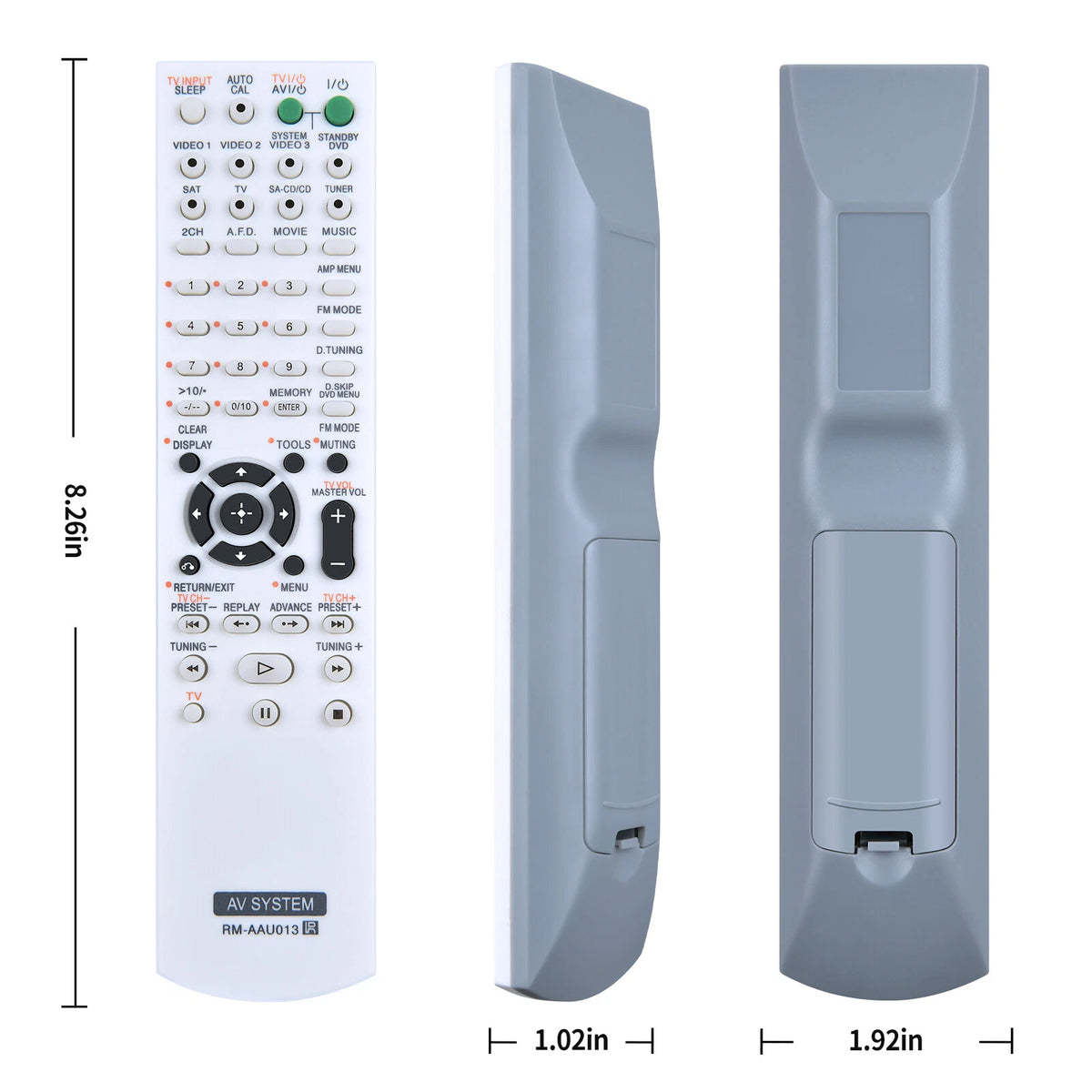 RM-AAU013 Remote Control For Sony AV Receiver STR-DG510 HT-DDW790 STR-K790