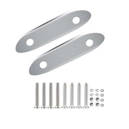 Marine Grade Boat Folding Cleat 6 inch 316 Stainless Steel, 6 Inch, Silver