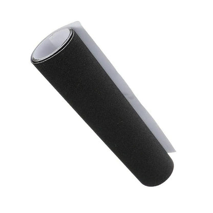 2Pcs Black Skateboard Stickers 84 * 23cm Pro Skating Board Sandpaper Grip Tape^