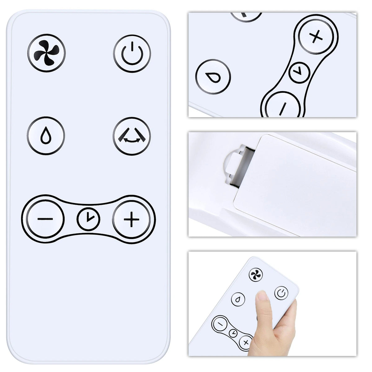 Replacement Remote Control For Hessaire MC26A/MC37A PN：6060026