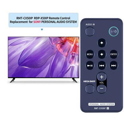 RMT-CX50iP Remote Control For Sony Personal Audio System RDP-X50iP