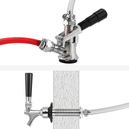 MRbrew Draft Beer Line with Barb Connector, Kegerator Accessory Kit Beer...