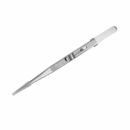 STONE TWEEZERS LOCKING JEWELRY TWEEZER SLIDE LOCK FINE TIP ELECTRONIC SLOT LOCK