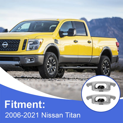 Fits Nissan 2016-2023 Titan XD Titan Truck Cargo Tie Down Cleat 999T7-W3900 2PC