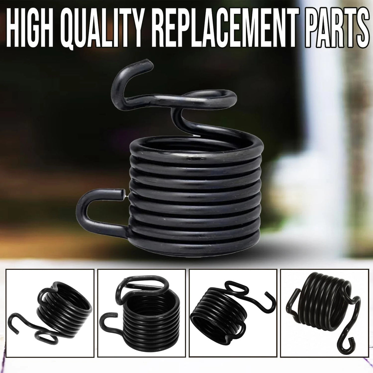 LE LEMATEC Spring Retainer for Air Hammer Chisel Gun - Secure 3/8in Black