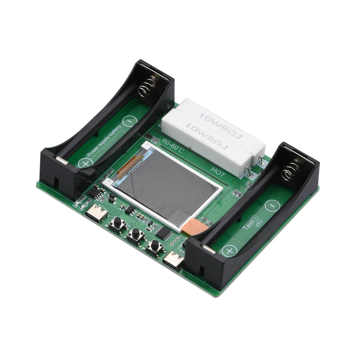 18650 Lithium Battery Capacity Tester Detection Auto Charge/Discharge Module