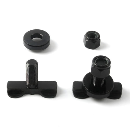 8 Pcs L-Track Double Lug Threaded Stud Nut Fitting Tie Down|  with L Track R