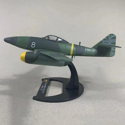 High Simulation 15cm Alloy 1/72 German Messerschmitt Me-262 Fighter Model