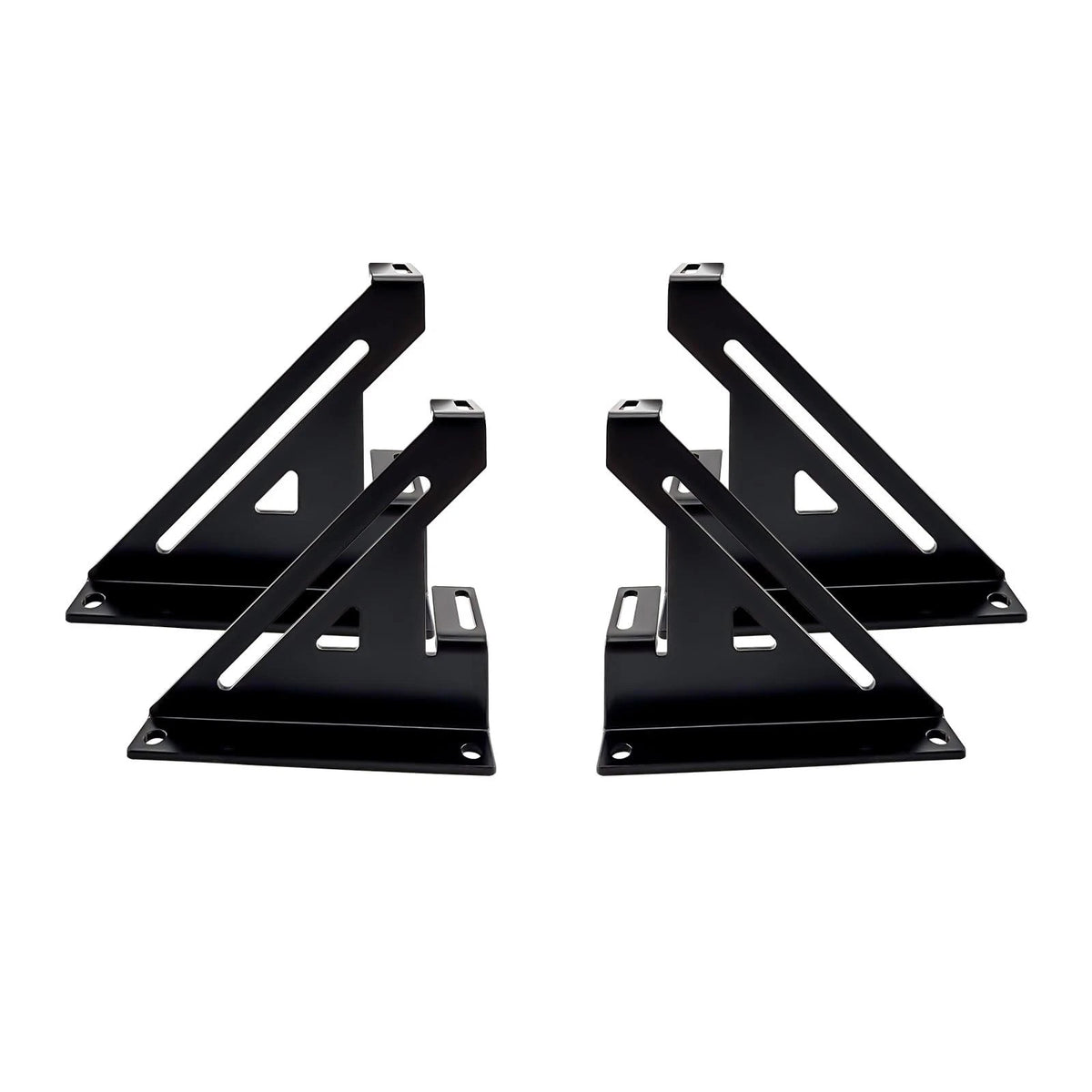 Steel 2 Amp Amplifier Rack Coated by Black Powder  for Car Audio