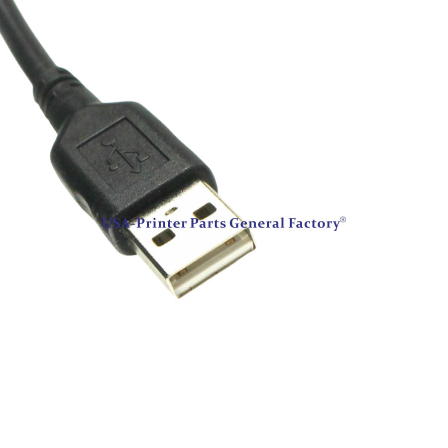 9.8FT 3M coiled USB Cable Fits For Zebra LI3608 LI3678 DS3678 DS3608 Scanner