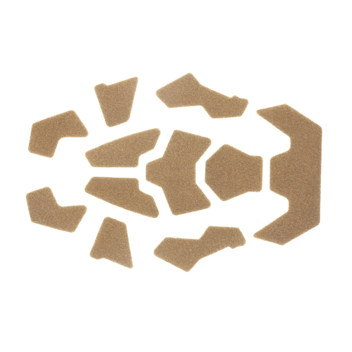 Brown Tactical Helmet Magic Sticky Sticker Accessories For All Fast Helmets o