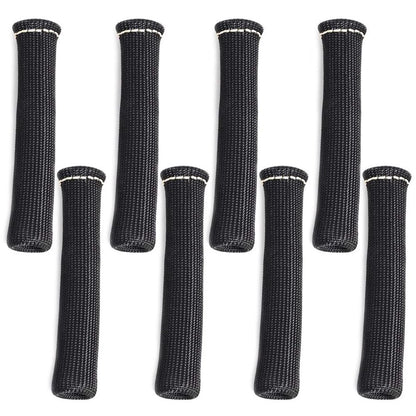 8pcs 1200° SPARK PLUG WIRE BOOTS HEAT SHIELD PROTECTOR SLEEVE for SBC BBC