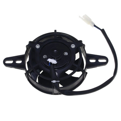 4" Universal Radiator Fan 12V 24W Max For Chinese Quads ATVs Motorcycles Cooling