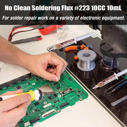 ALLECIN No Clean Soldering Flux 223 10CC High viscosity Electronics Solder...