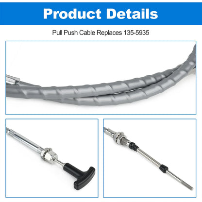 135-5935 Push Pull Control Cable For Exmark Z-Spray 4230 & 4230XL