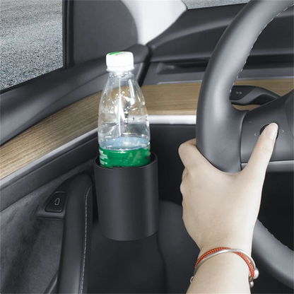 Door Water Cup Holder Storage Box For Tesla Model 3 2017-2023 Model Y 2021-2023