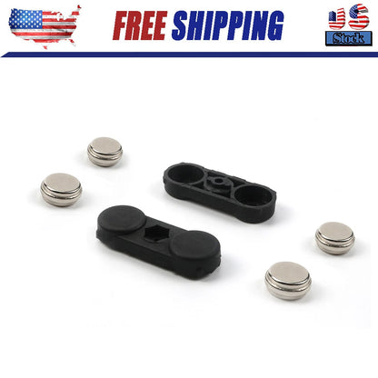 For Freightliner Cascadia kick plate, battery door magnets /4pc/+retainer set