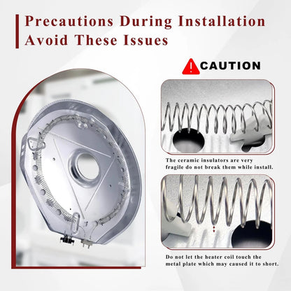 Dryer Heating Element Restring Coil AH451032 For Frigidaire Dryer Model Part