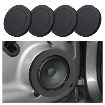 4PCS Speaker Foam Enhancer,6.5" Rings 7.67x7.67x0.95 inch,