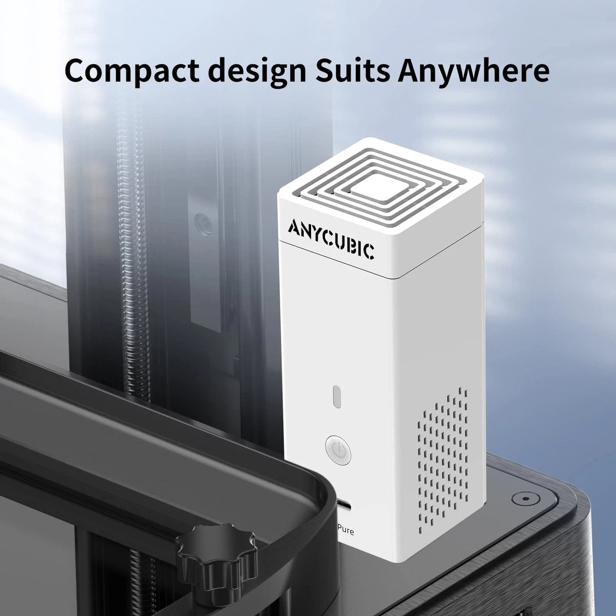 ANYCUBIC Mini Purifier 3D Printer Accessories, Lightweight Ultra Quiet...