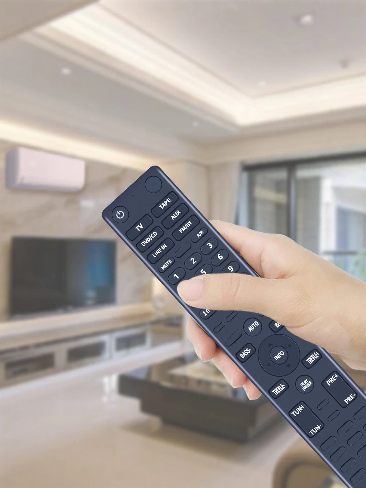 Replacement Remote Control For Opus One AM/FM 100W Receiver A 2691A