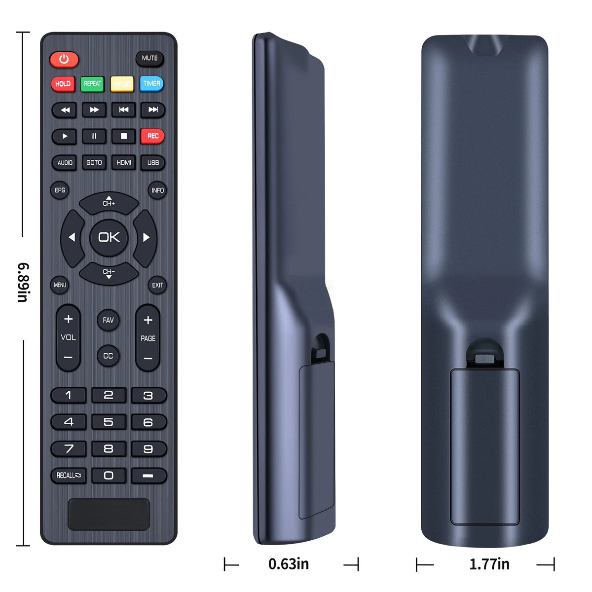 Remote Control For Aluratek ADTB01F Digital TV Converter Box