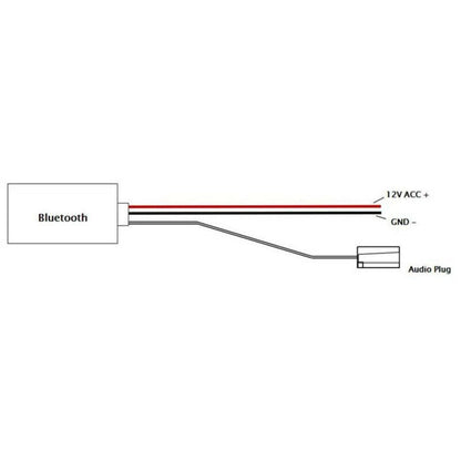 Bluetooth Adapter Aux Audio Cable For Alpine KCE-237B/CDE-101/INA-W900/CDA-105 B