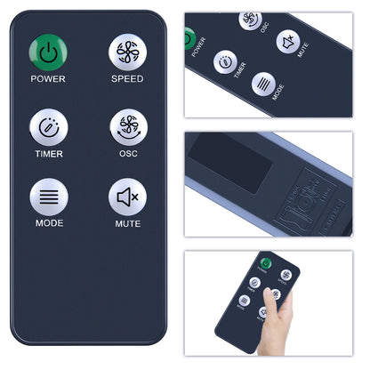 Remote Control For HOLMES Digital Tower Fan 32510158 32510352