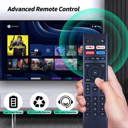 Remote Control For RCA 32-Inch HD Smart Google TV TC-LE32K-AN2401