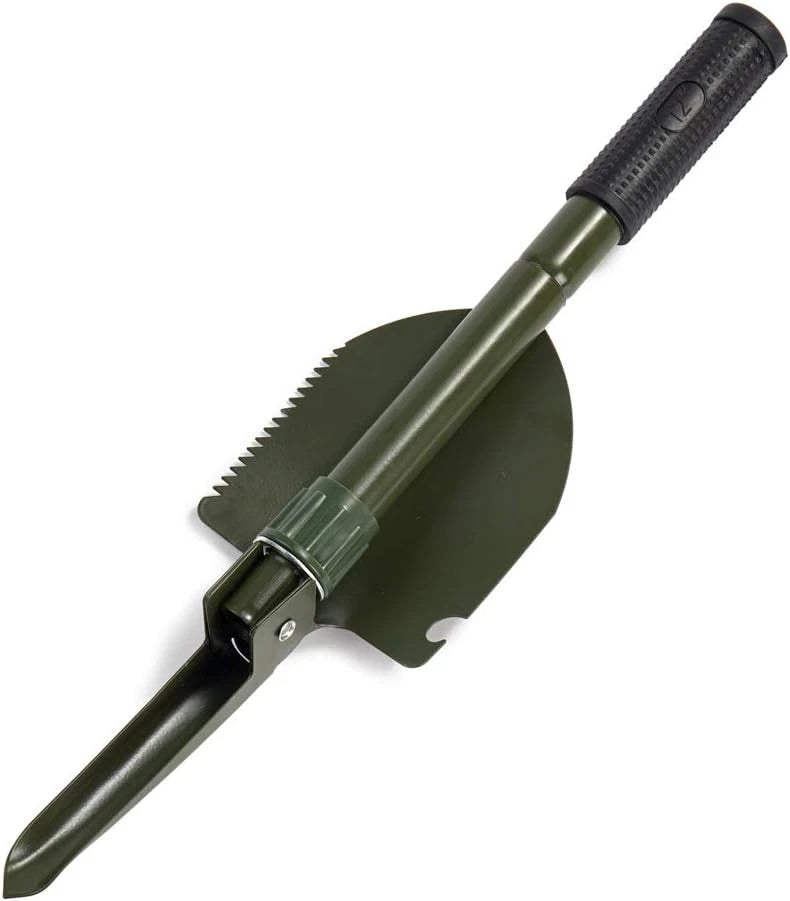 Gardening Folding Shovel Military Camping Survival Gear Green