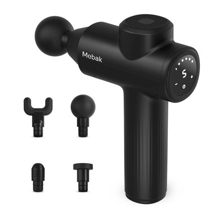 Mebak 7 Massage Gun, Gun Deep Tissue for Pain Relief, Muscle Black