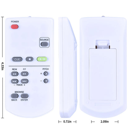 RC-1176 Remote Control For Denon DVD Audio DN500C
