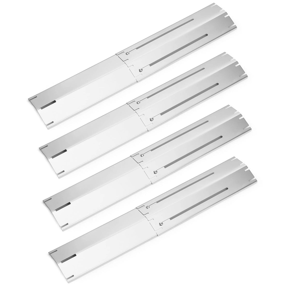Universal Heat Tents Replacement for Charbroil, Nexgrill, silver