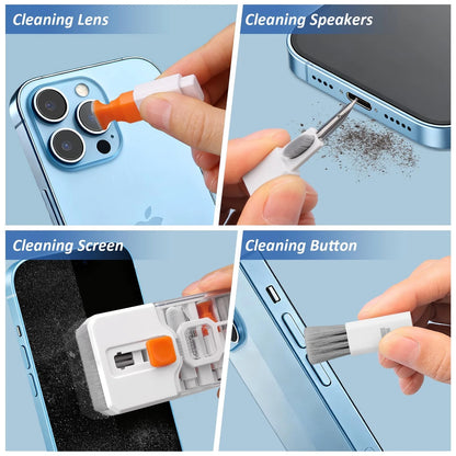 Ordilend Keyboard Cleaner & Laptop Cleaning Kit, All-in-1 for Computer White