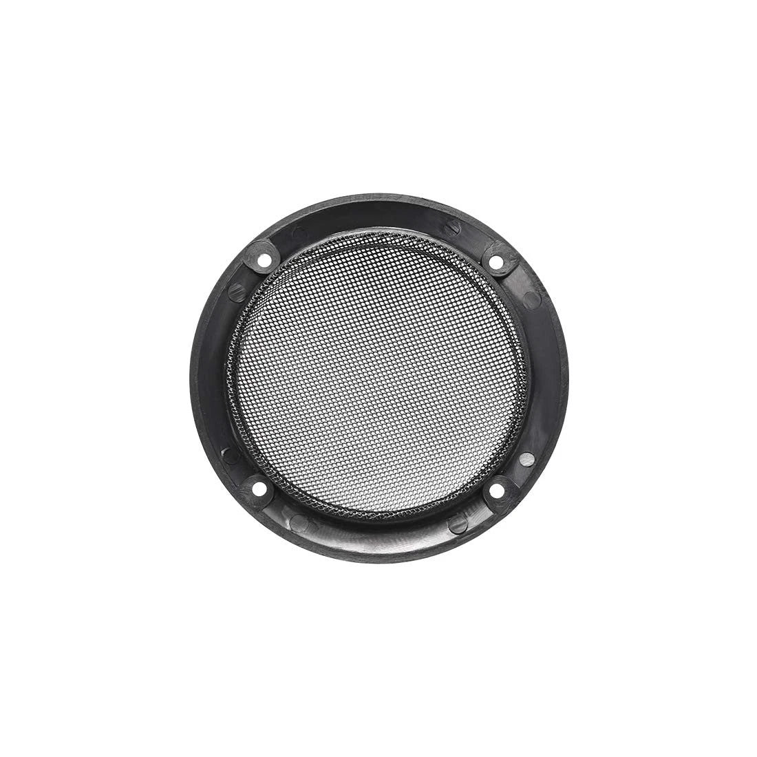 uxcell 2pcs 2" Speaker Grill Mesh Decorative Circle Woofer Guard Black