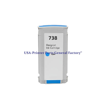 CKMY*130ML HP 738 Compatible Ink Cartridge Fits For HP Designjet T850 T950