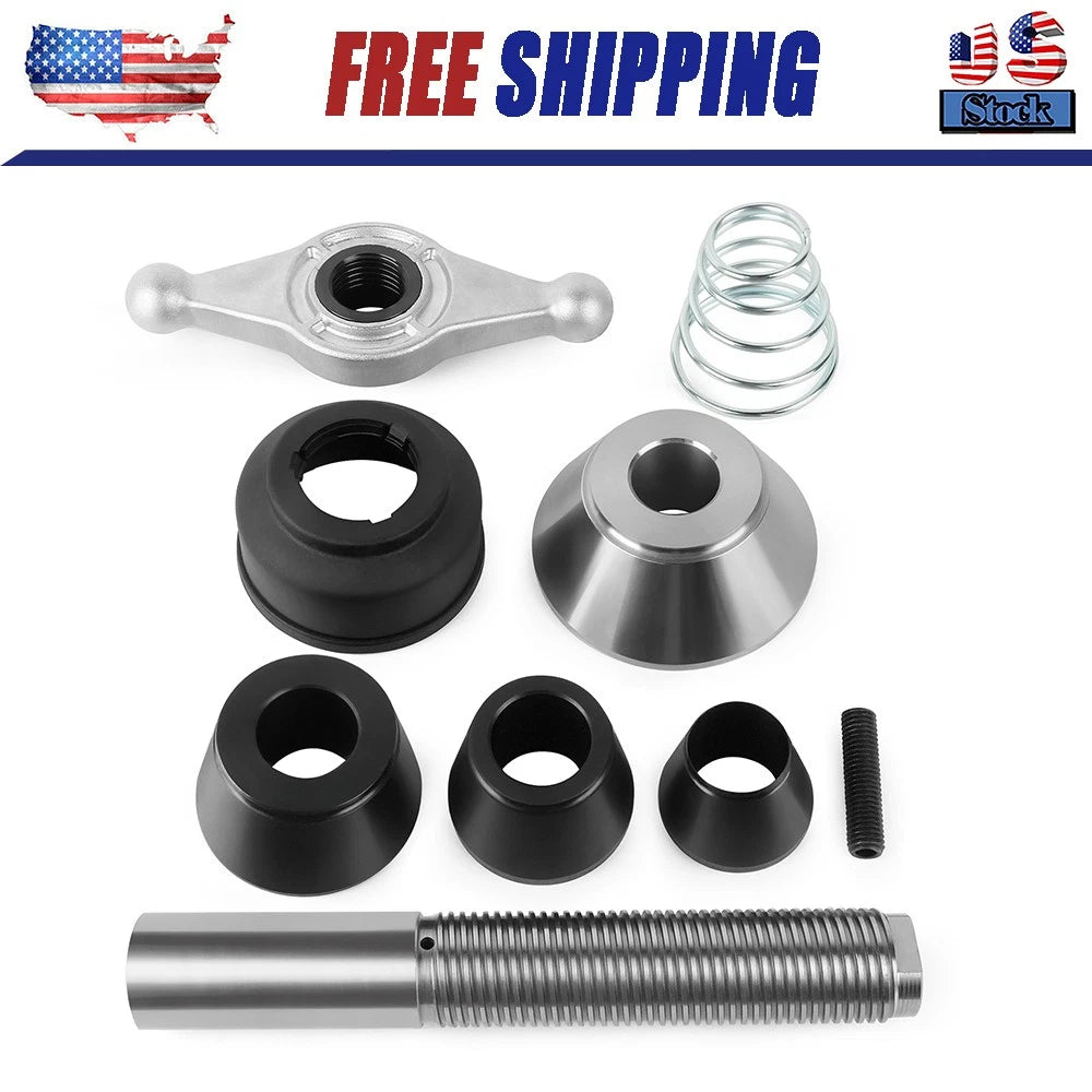 Complete 28mm to 40mm Shaft Conversion Kit with Cones & Wing Nut