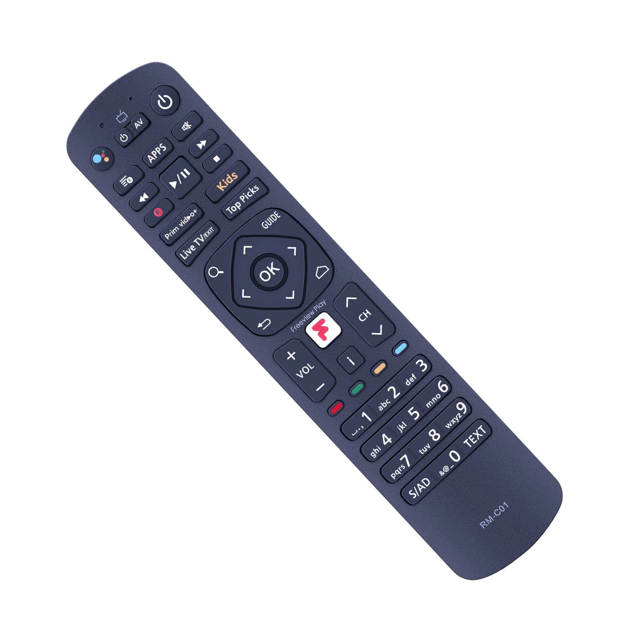 Replacement Remote Control For Humax Aura RM-C01 FVP 4K-GTR
