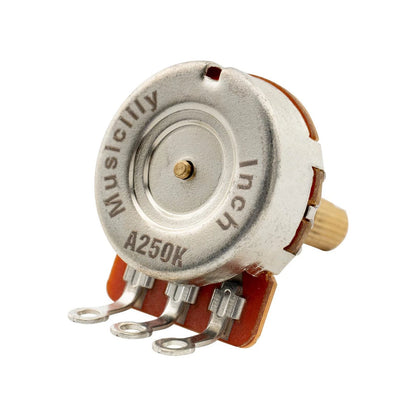 Musiclily Pro HD A250K Pots Brass Standard Split Shaft 3/8 inch