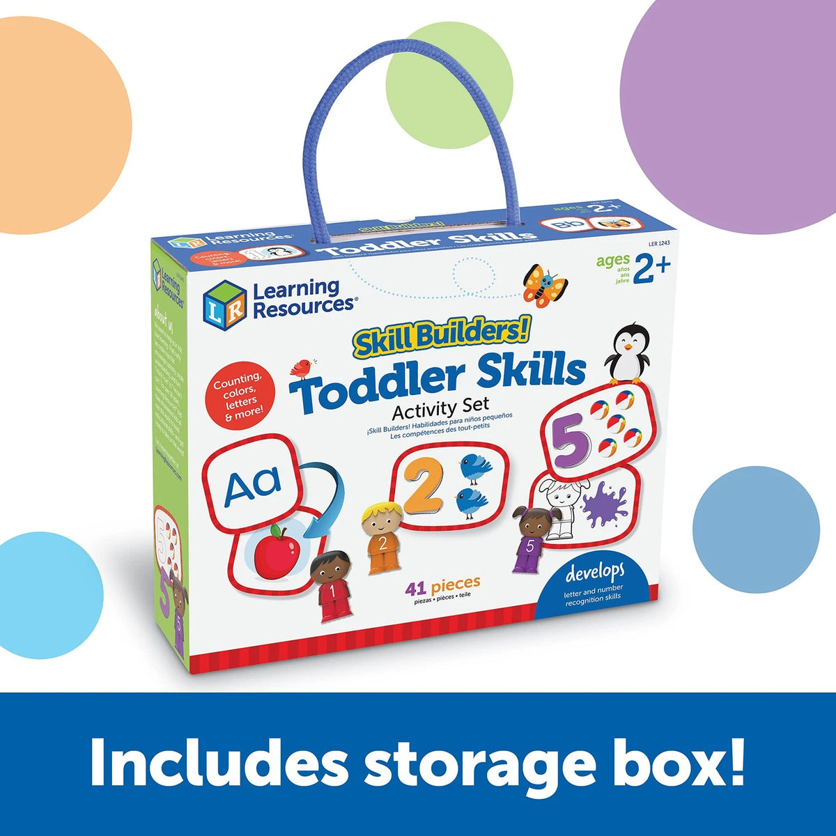 Learning Resources Skill Builders! Toddler Skills - 41 Piece Set, Ages Medium