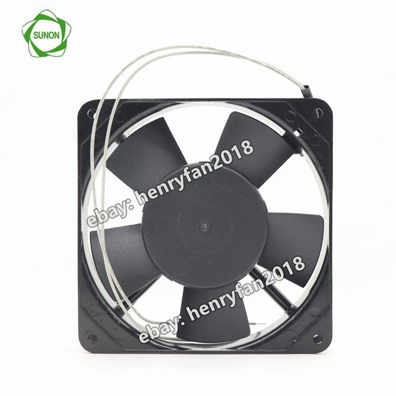SUNON DP201AT 2122HBL.GN Axial Fan 220/240V 2150RPM 2-Wires Silent Cooling Fan