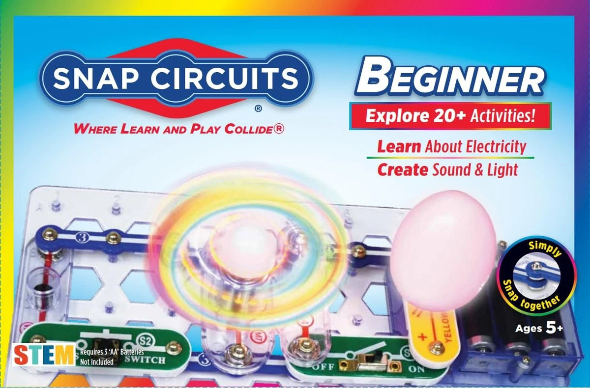 Snap Circuits Beginner, Electronics 11.7 x 2 x 7.4 inches, Beginner