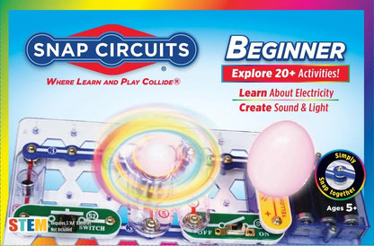 Snap Circuits Beginner, Electronics 11.7 x 2 x 7.4 inches, Beginner