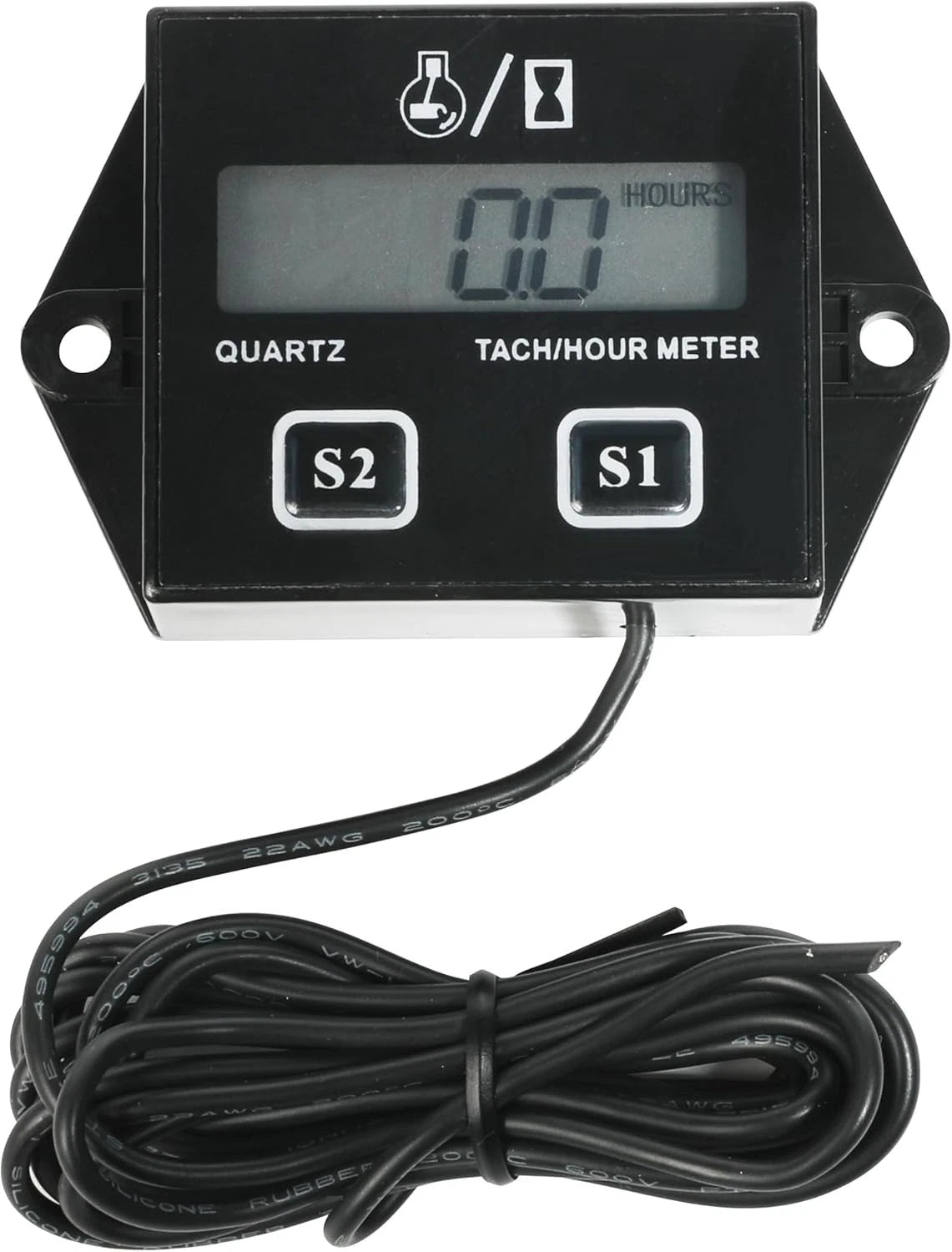 RACOONA Digital Tachometer,Hour Meters for Small Engines,Car Accessories...