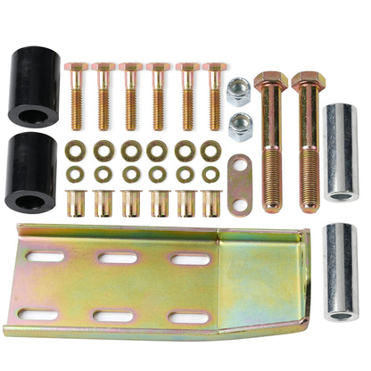 For Peterbilt 379 Upper Roller Bracket Kit with Rollers and Hardware